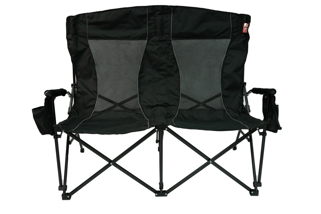 Double folding chair