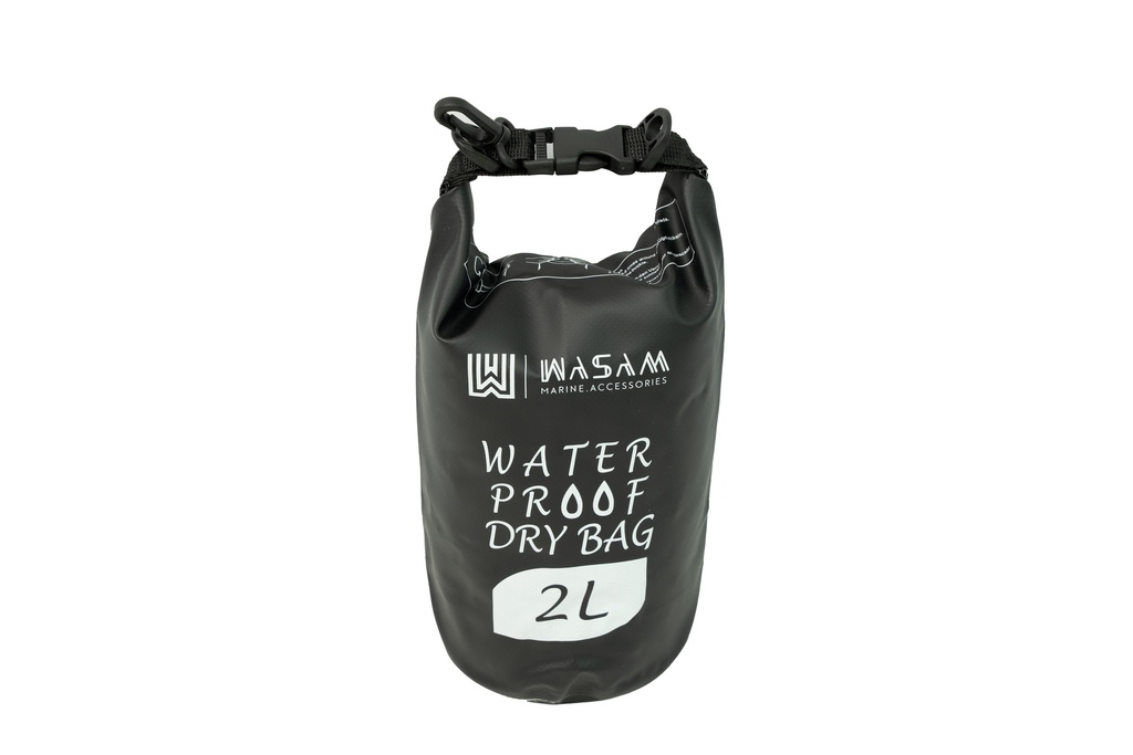 [WA241301] حقيبة مقاومة للماء سعة 2  لتر الوان مختلفه (Black)