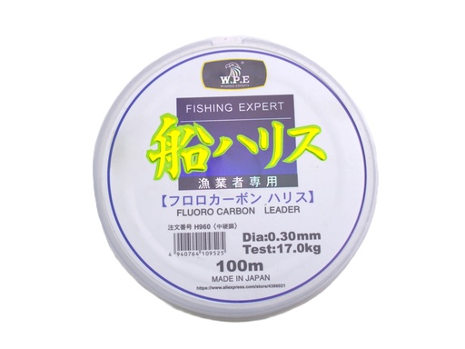 [WA250639-3] خيط صيد W.P.E. بسماكة 0.30 مم