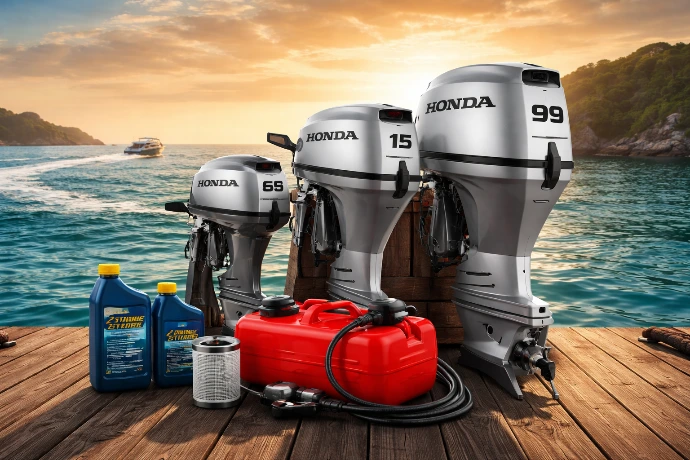 دليل سريع لمحركات القوارب 6، 15، 9.9 حصان مع زيوت وإكسسوارات مهمة للطرادات والقوارب