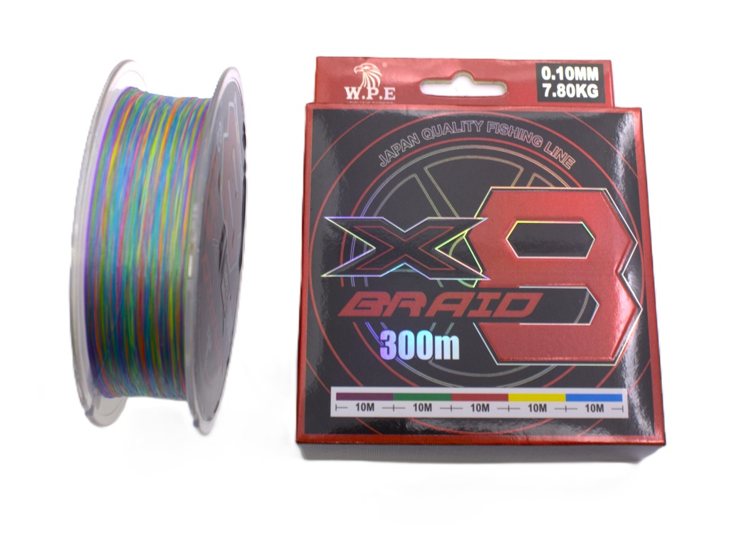 X8-0.10mm fishing line