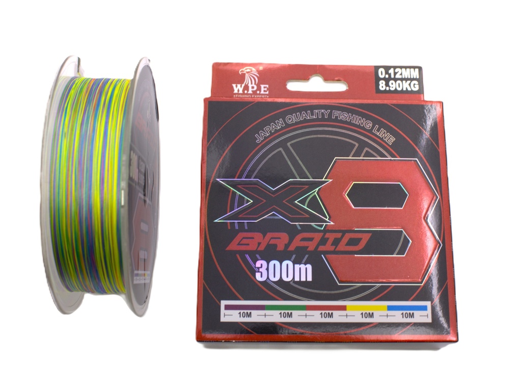 X8-0.12mm fishing line