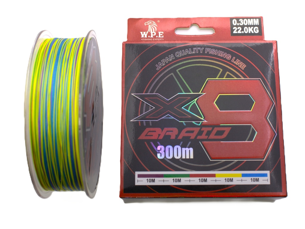 X8-0.30mm fishing line