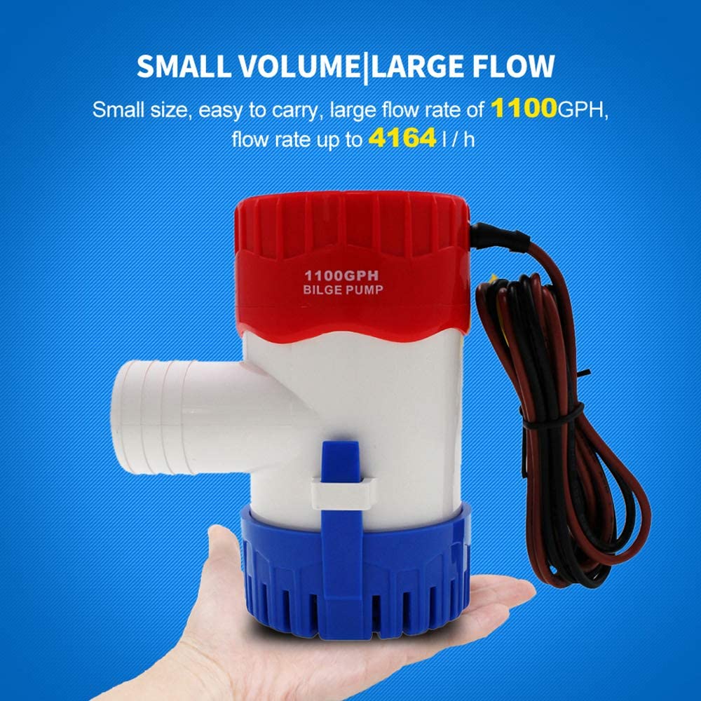 29-27DA - BILGE PUMP 1100GPH 12 نزافه