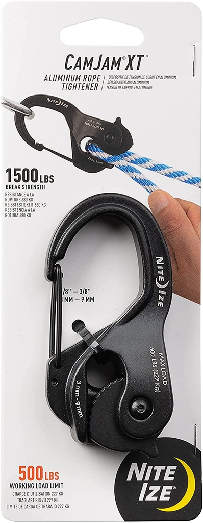 AZAM009 - NiteIze CamJam® XT™ Aluminum Rope Tightener