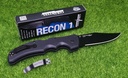 AZAM102 - Recon 1 Clip Point Plain EdgeBlack