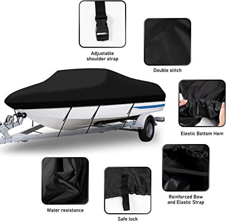 14-16FT 600D oxford fabric boat cover