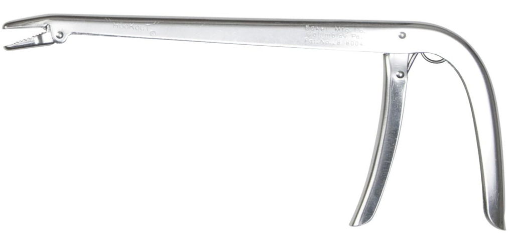 hook remover silver