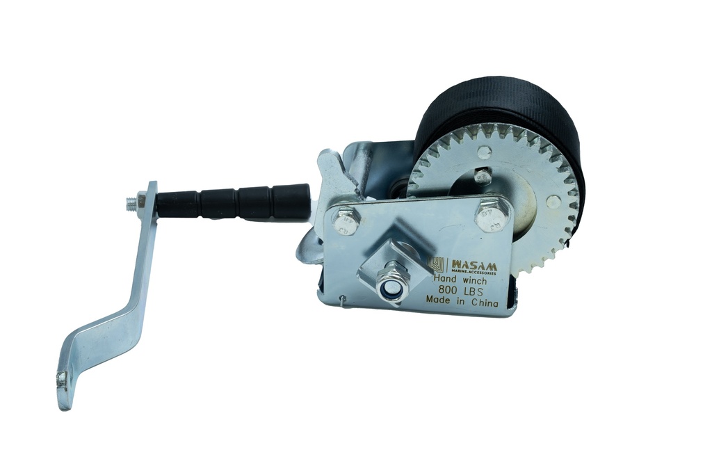 800 lb galvanized hand winch