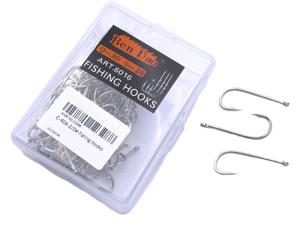 [WA250709] C-406-2/0# fishing hooks