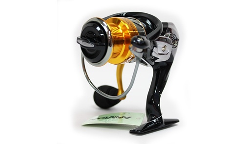 [370] Fish Reel Alveon Black double spool 2000