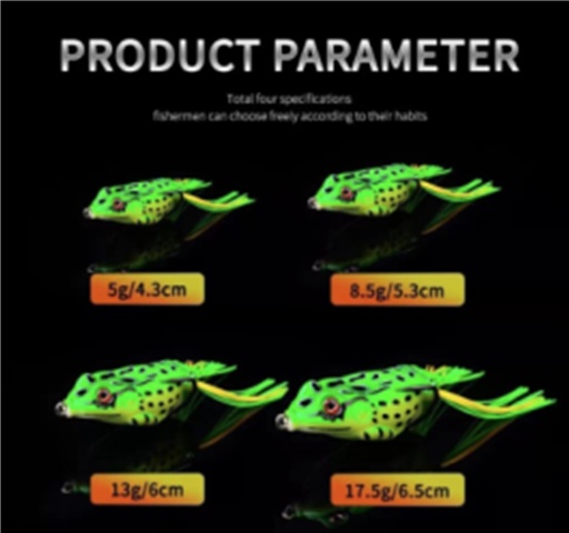 WA2701 - 5G-17.5G mixed fishing lure