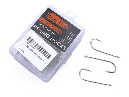 [WA250708] C-406-1/0# fishing hooks
